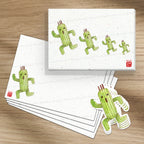 Pampa Family Final Fantasy - Set de correspondance - Enveloppe, carte et sticker