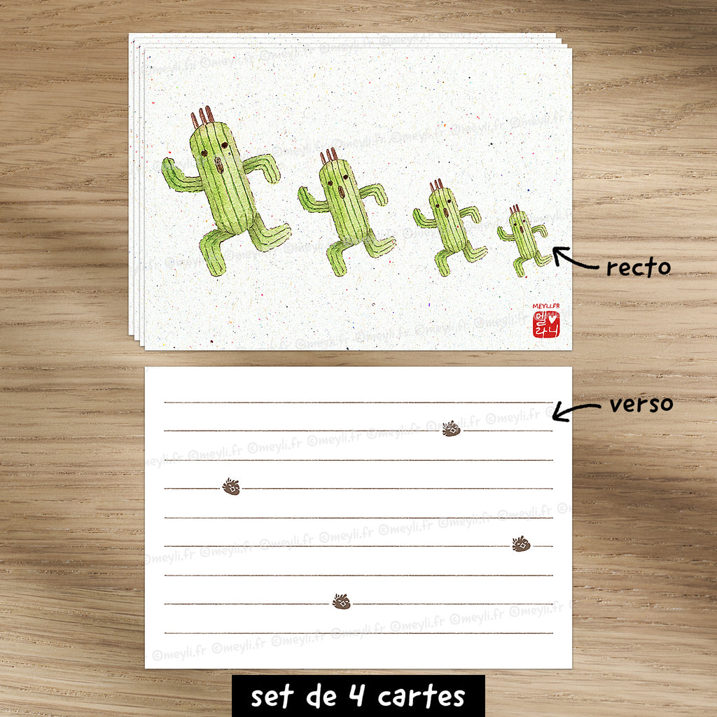 Pampa Family Final Fantasy - Set de correspondance - Enveloppe, carte et sticker