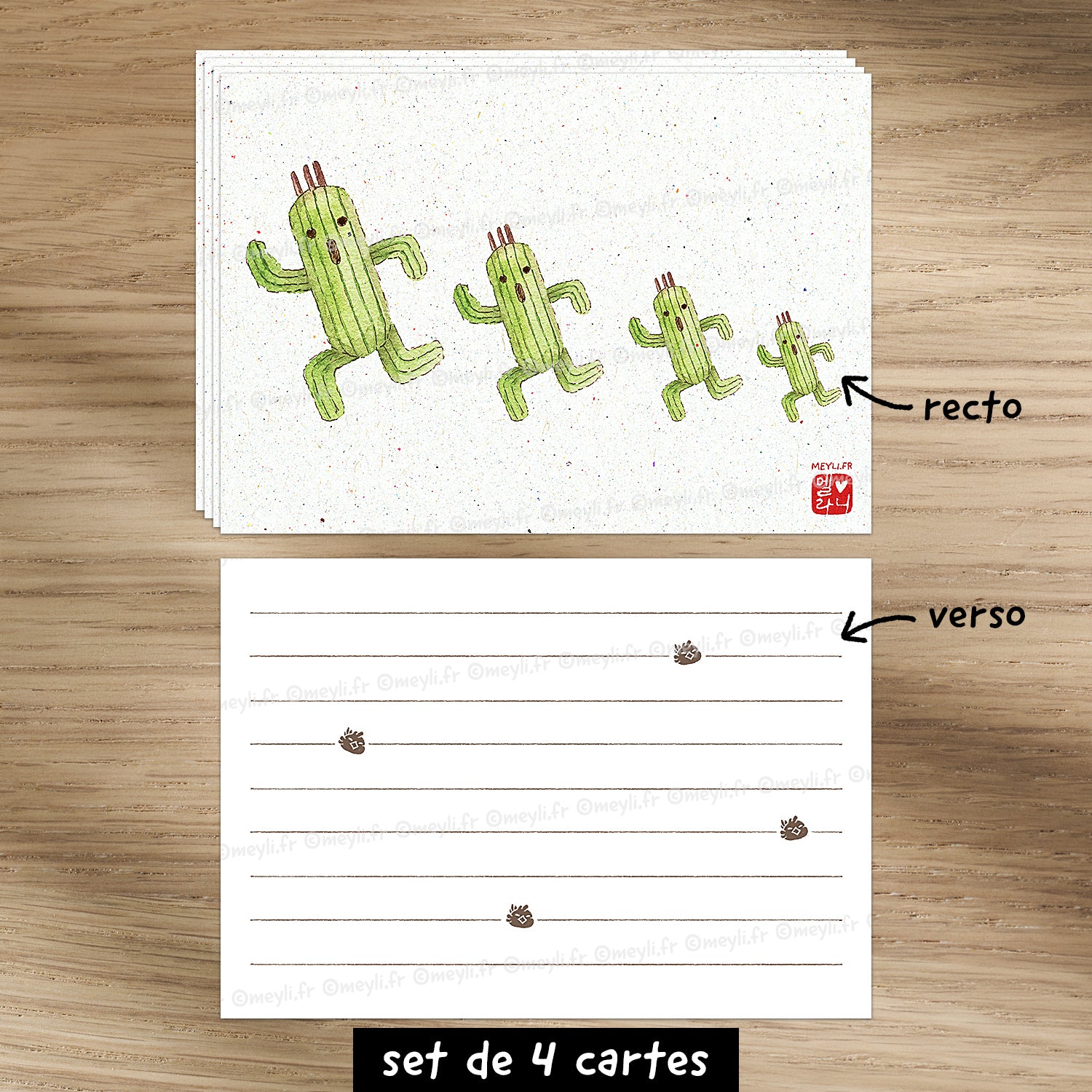 Pampa Family Final Fantasy - Set de correspondance - Enveloppe, carte et sticker