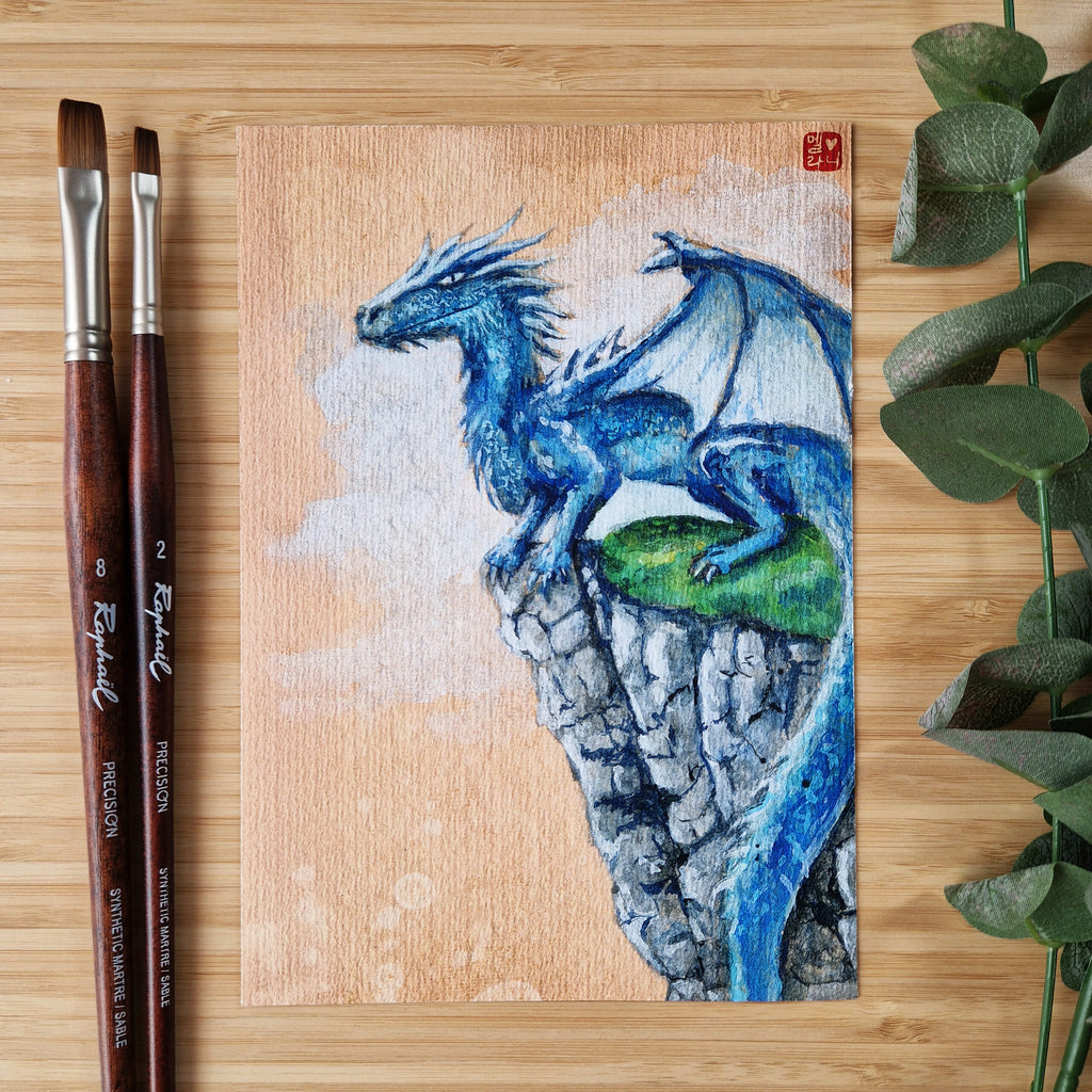 Saphira, Gardienne d'Alagaësia - Illustration