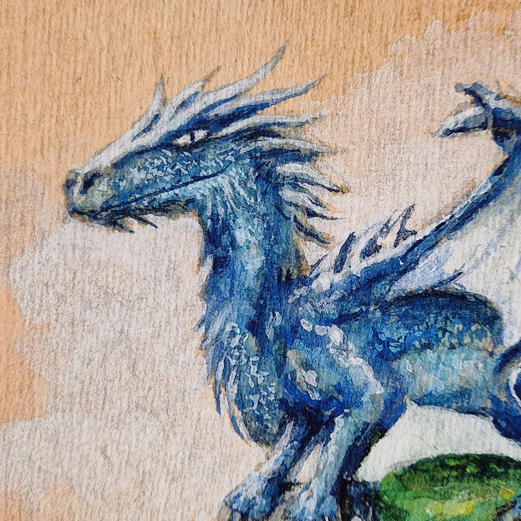 Saphira, Gardienne d'Alagaësia - Illustration