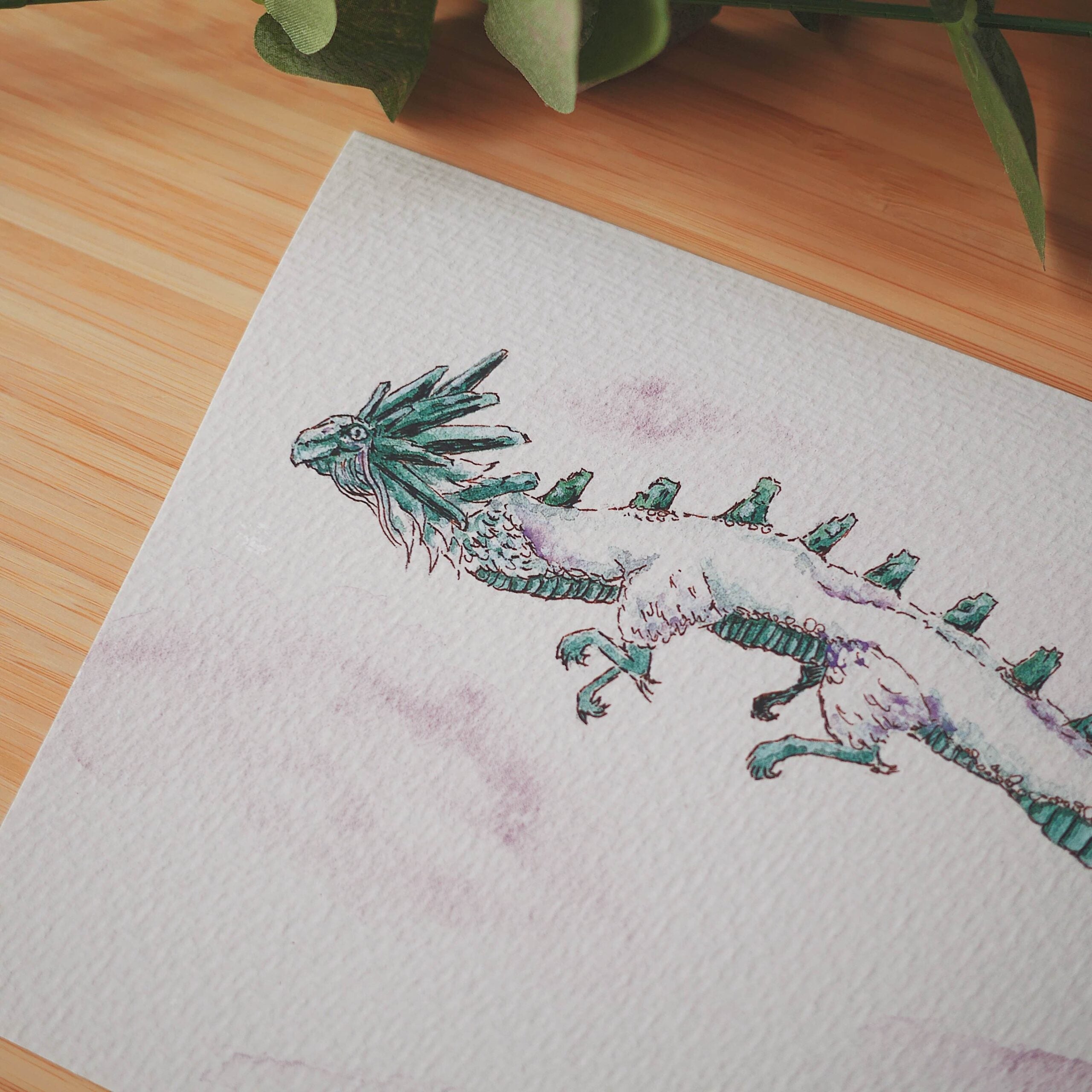 Dragon Nedrac - The Legend of Zelda : Breath of the Wild - Illustration