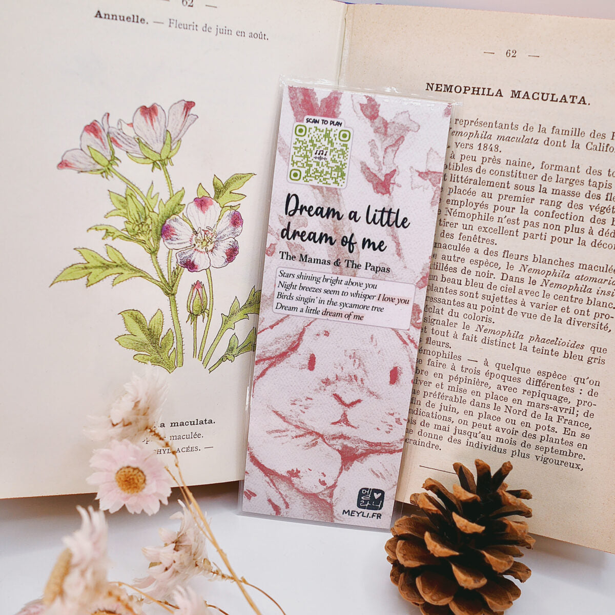 Marque-page - Lapin mignon