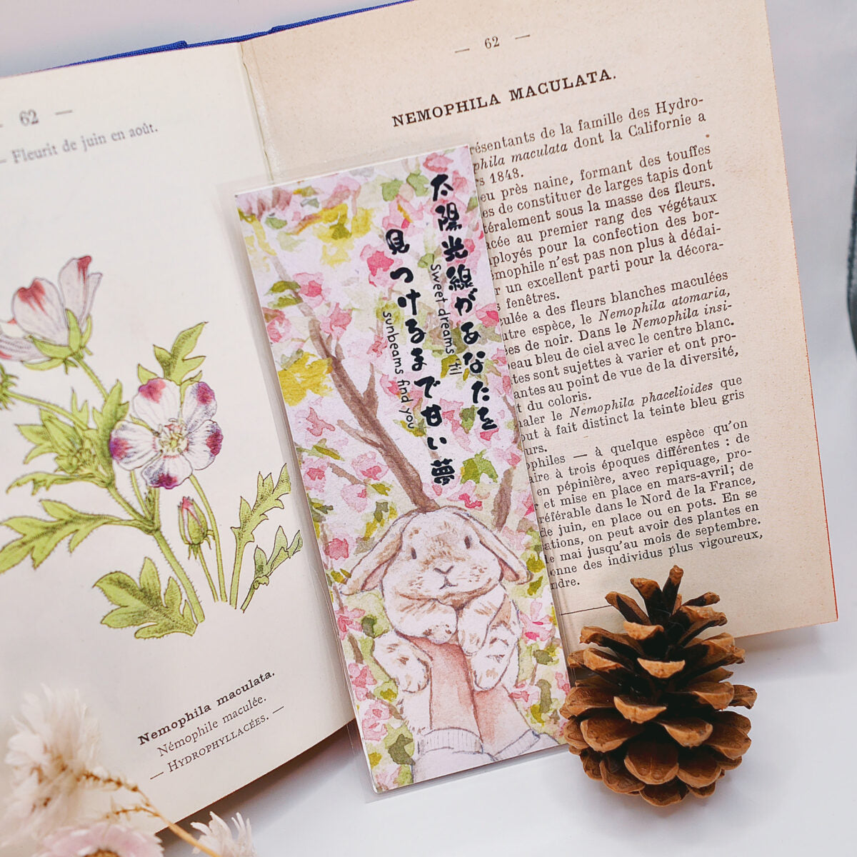 Marque-page - Lapin mignon