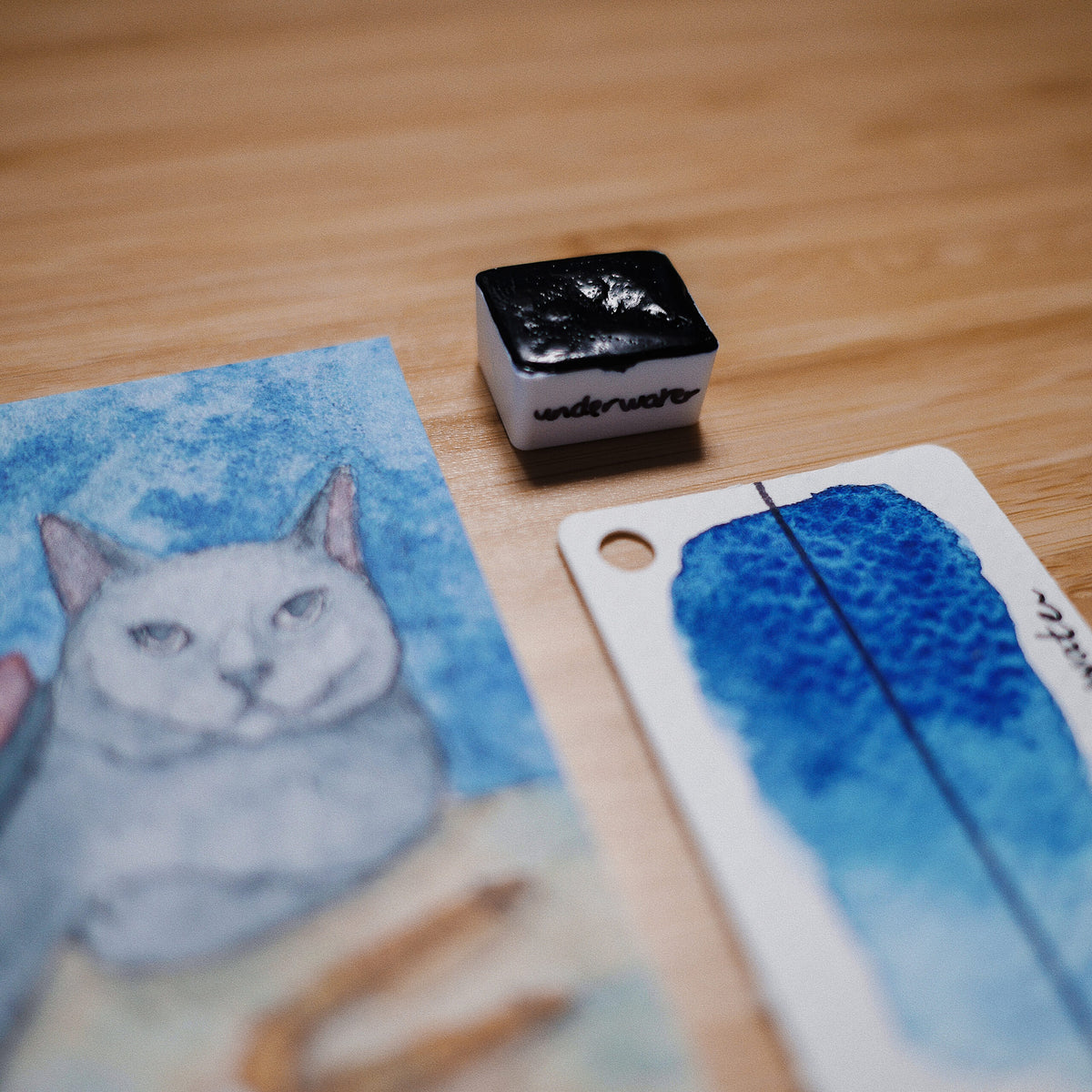 Underwater - PATOUNE COLORS (Aquarelle artisanale)