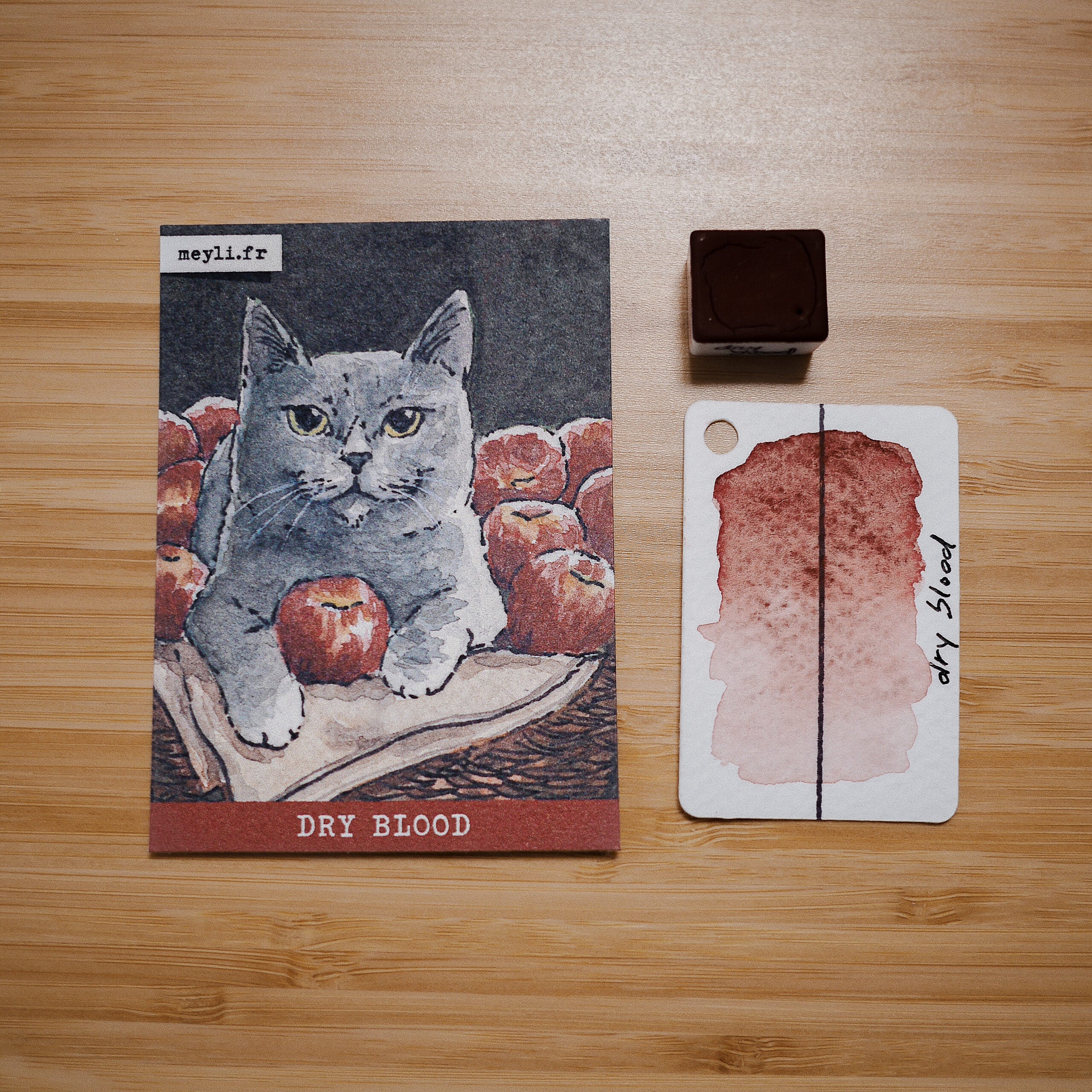 Dry Blood - PATOUNE COLORS (Aquarelle artisanale)