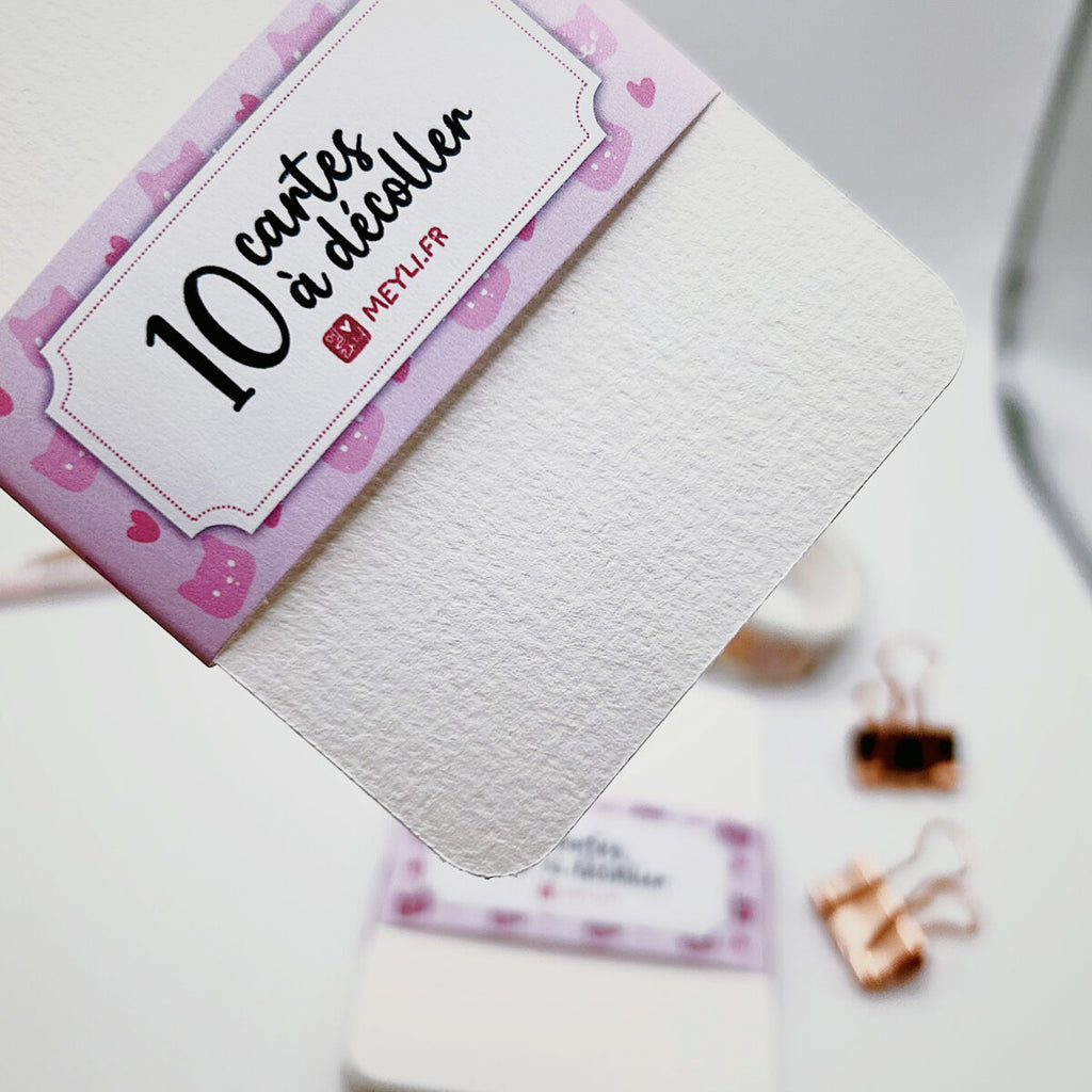 10 cartes à décoller (Format ATC)