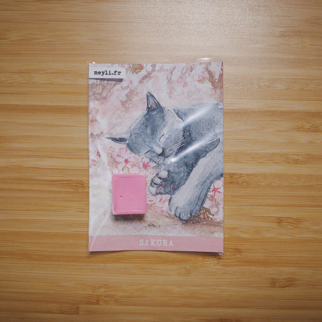 Sakura - PATOUNE COLORS (Aquarelle artisanale)