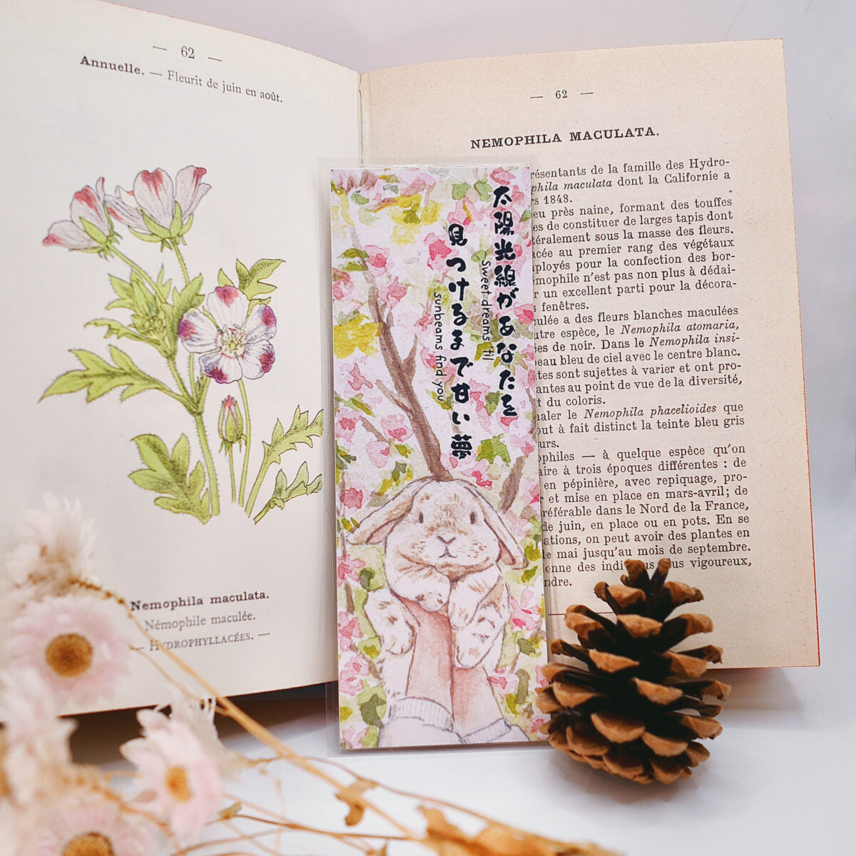 Marque-page - Lapin mignon