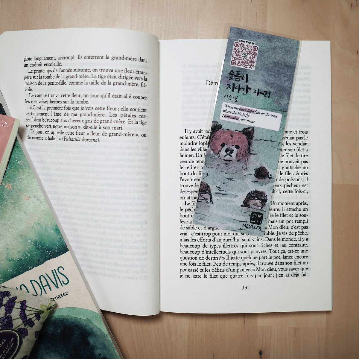 Marque-page - Ours