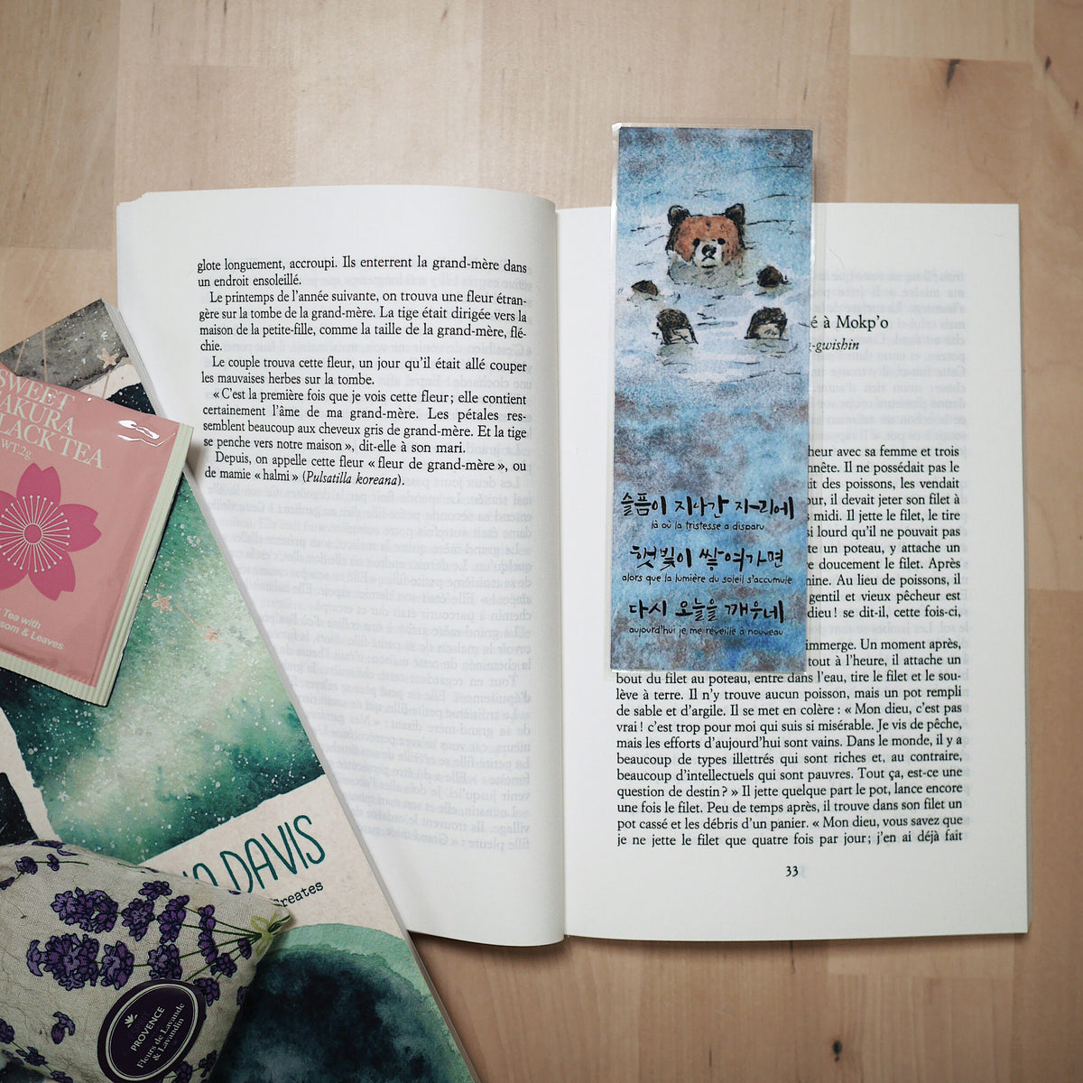 Marque-page - Ours