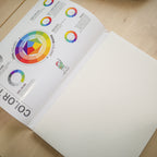 Bloc A4 Papier collé - 320 g/m² - 100 % Coton pour aquarelle/gouache