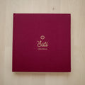 Suti Sketchbook Carré - 100% Coton fait main - Bordeau