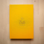Suti Sketchbook Portrait - 100% Coton fait main - Jaune