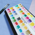 Mon nuancier d’aquarelle - 52 couleurs