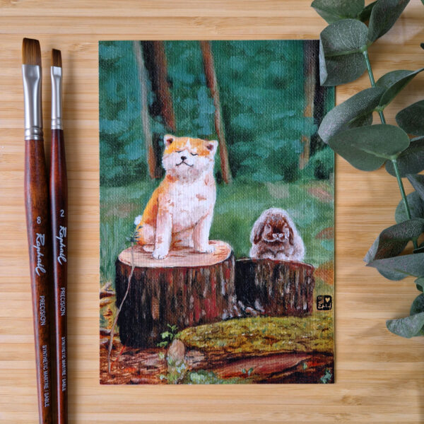 Petits gardiens de la forêt - Illustration