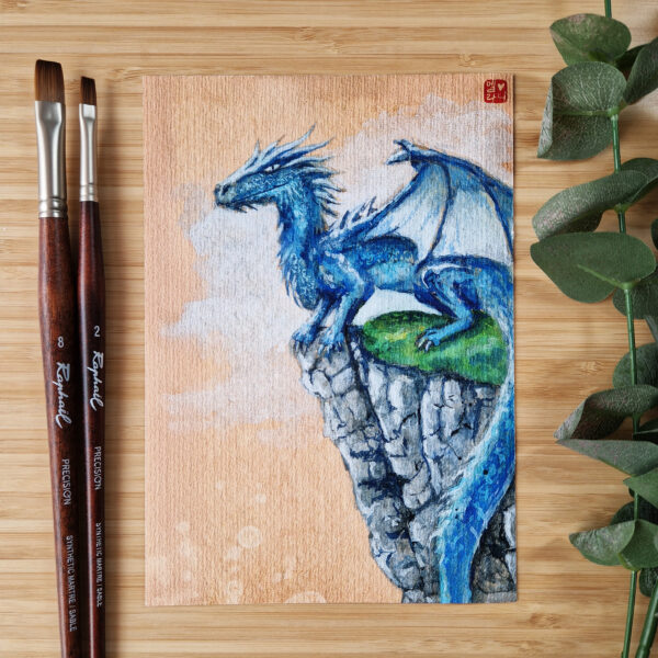 Saphira, Gardienne d'Alagaësia - Illustration